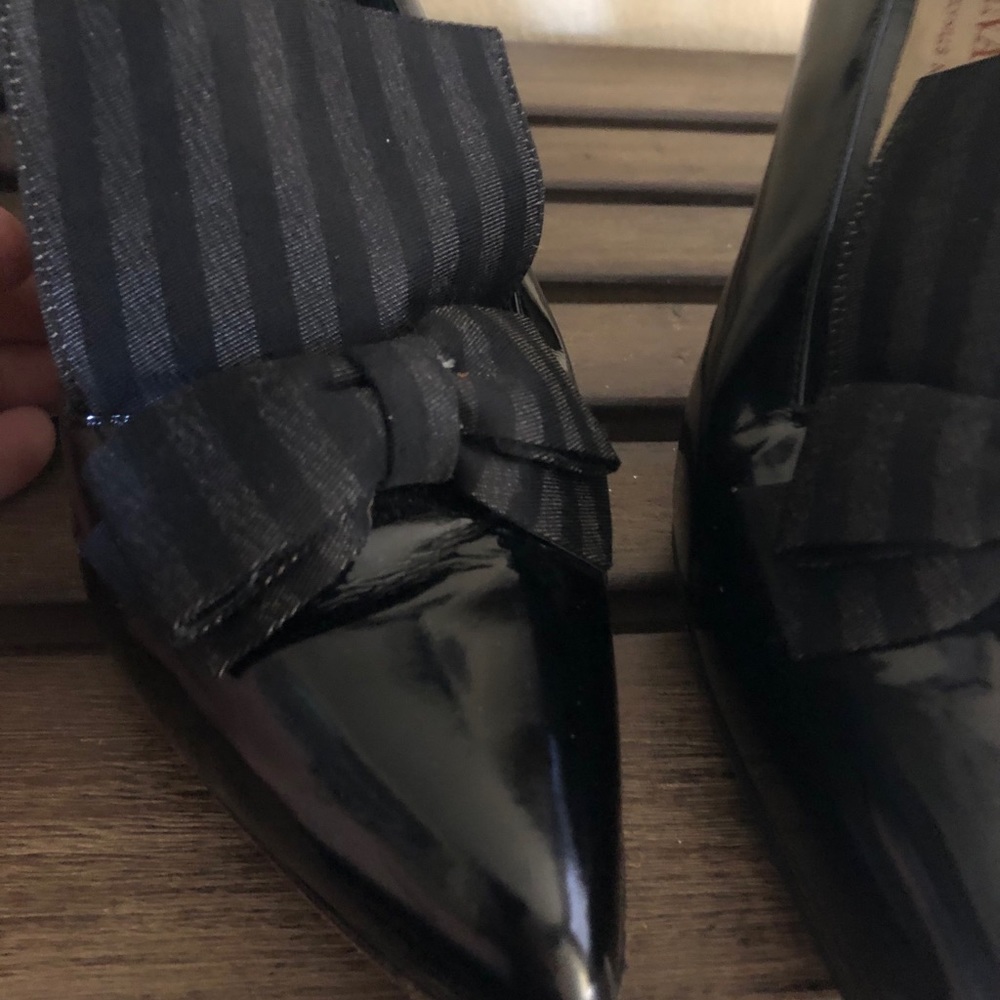 Vintage Lina Lee Patent Leather Heels Made Italy - Picture 4 of 7